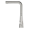 Картинка анонса товара «смеситель для кухни dn 15 grohe zedra однорычажный, суперсталь (32553dc2)»
