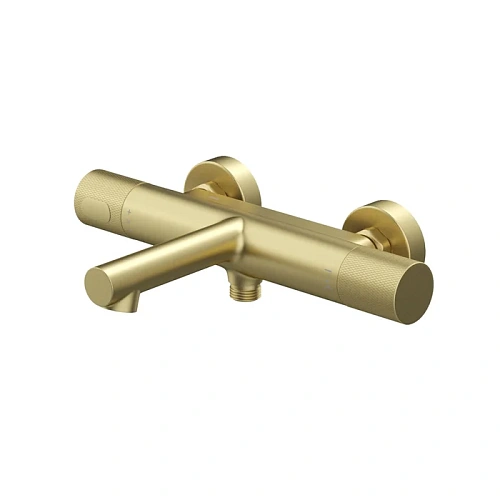 Смеситель для ванны IDDIS Duna (DUNMG02i74WA) с термостатом, матовое золото Смеситель для ванны IDDIS Duna (DUNMG02i74WA) с термостатом, матовое золото