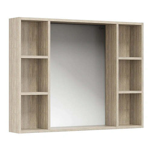 Зеркальный шкаф Onika Тимбер 100 см 210017 дуб сонома, универсальный Зеркальный шкаф Onika Тимбер 100 см 210017 дуб сонома, универсальный