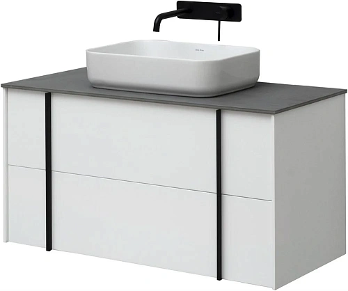 Тумба под раковину Allen Brau Reality 100 1.32007.WM белый матовый Тумба под раковину Allen Brau Reality 100 1.32007.WM белый матовый