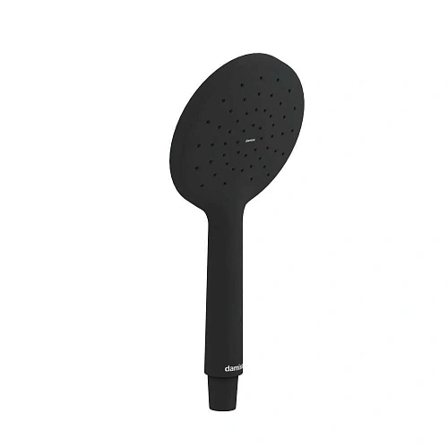 Душевая лейка Damixa Jupiter 977020300 круг 1 функция, черный Душевая лейка Damixa Jupiter 977020300 круг 1 функция, черный