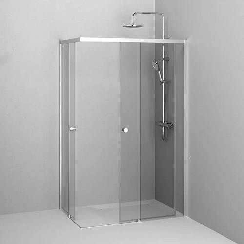 Душевой уголок AM.PM X-Joy W94G-403-12080-MТ Slide 120х80, хром матовый, стекло прозрачное Душевой уголок AM.PM X-Joy W94G-403-12080-MТ Slide 120х80, хром матовый, стекло прозрачное