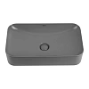 Раковина ABBER Rechteck AC2204MG накладная, серая матовая Раковина ABBER Rechteck AC2204MG накладная, серая матовая