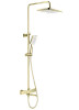 Душевая система Splenka S224.26.03, золотой сатин
