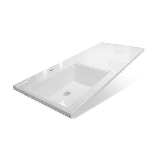 Раковина Эстет Dallas silk ФР-00014929 левая 1150х480 накладная Раковина Эстет Dallas silk ФР-00014929 левая 1150х480 накладная