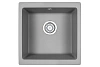 Кухонная мойка Granula 4451, АЛЮМИНИУМ, кварц 450х460