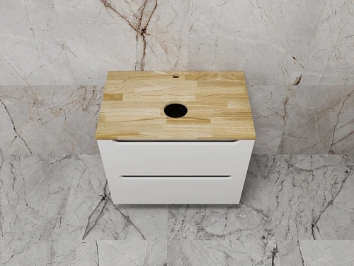 Тумба под раковину Style Line Бали 70 со столешницей белый софт подвесная ЛС-00002338 Тумба под раковину Style Line Бали 70 со столешницей белый софт подвесная ЛС-00002338