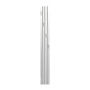Картинка анонса товара «полотенцесушитель электрический point пиано pn19722wc 150x1200 диммер слева, белый/хром»