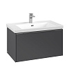 Картинка анонса товара «тумба под раковину villeroy &amp; boch subway 3.0 graphite / graphite c57300vr»