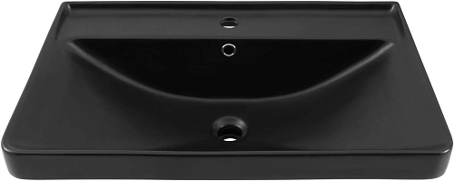 Раковина Aquanet Ирис 70 черная матовая 00329248 Раковина Aquanet Ирис 70 черная матовая 00329248