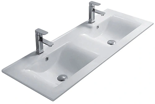 Раковина Gid NYJ809-120 71120 встраиваемая сверху белая 120,5x46,5x17,5 Раковина Gid NYJ809-120 71120 встраиваемая сверху белая 120,5x46,5x17,5