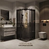Душевой уголок GROSSMAN Classic 300.K33.04.8080.21.10 (80x80x195) квадрат,раздвижн,черн.мат, стекло тонированное Душевой уголок GROSSMAN Classic 300.K33.04.8080.21.10 (80x80x195) квадрат,раздвижн,черн.мат, стекло тонированное