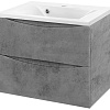 Тумба под раковину Vincea Mia 650 подвесная, 2 выкатных ящика soft close, Beton VMC-2MA650BT Тумба под раковину Vincea Mia 650 подвесная, 2 выкатных ящика soft close, Beton VMC-2MA650BT