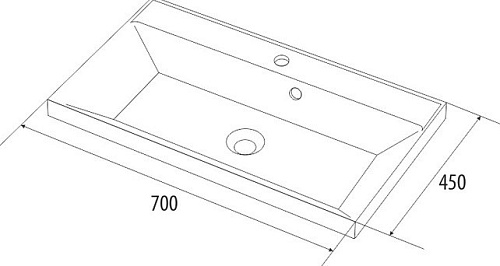 Тумба с раковиной IDDIS Color Plus 70 подвесная белая/розовая (COL70P0i95K) Тумба с раковиной IDDIS Color Plus 70 подвесная белая/розовая (COL70P0i95K)