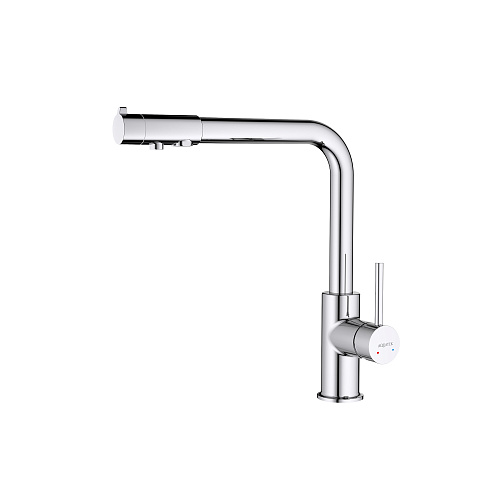 Смеситель для кухни Aquatek ЕВРОПА AQ1386CR Хром Смеситель для кухни Aquatek ЕВРОПА AQ1386CR Хром