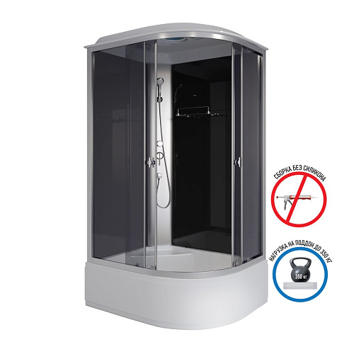 Душевая кабина Niagara Eco E120/80/40L/TN (1200х800х2150) E120/80/40L/TN Душевая кабина Niagara Eco E120/80/40L/TN (1200х800х2150) E120/80/40L/TN