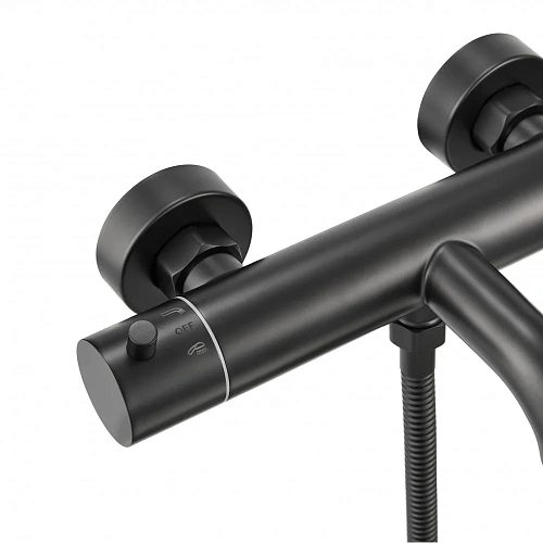 Смеситель для ванны Milacio Ultra MCU.350.MB черный матовый Смеситель для ванны Milacio Ultra MCU.350.MB черный матовый