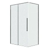 Душевой уголок GROSSMAN Galaxy 100.K33.01.130.10.02-200.K33.01.80.10.02 (130х80х195) раздвижная(левая),хром,стекло шиншилла