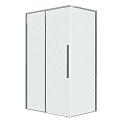 Душевой уголок GROSSMAN Galaxy 100.K33.01.130.10.02-200.K33.01.80.10.02 (130х80х195) раздвижная(левая),хром,стекло шиншилла Душевой уголок GROSSMAN Galaxy 100.K33.01.130.10.02-200.K33.01.80.10.02 (130х80х195) раздвижная(левая),хром,стекло шиншилла