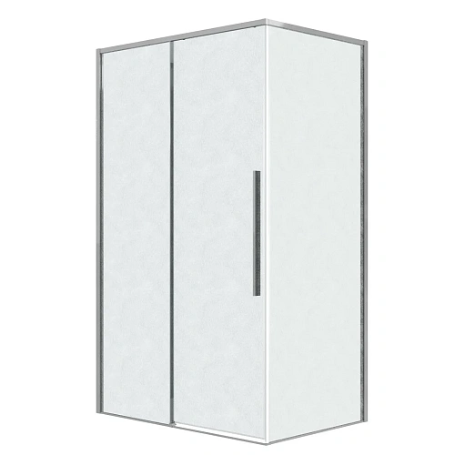 Боковая стенка GROSSMAN Galaxy 200.K33.01.90.10.02 (90x195) хром, стекло шиншилла Боковая стенка GROSSMAN Galaxy 200.K33.01.90.10.02 (90x195) хром, стекло шиншилла