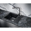 Кухонная мойка Milacio Navarra 60 Cuarzo (MC.77071), черный матовый Кухонная мойка Milacio Navarra 60 Cuarzo (MC.77071), черный матовый