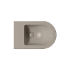 Биде подвесное GSI PURA серый беж матовый (8865105) Биде подвесное GSI PURA серый беж матовый (8865105)