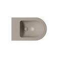 Биде подвесное GSI PURA серый беж матовый (8865105) Биде подвесное GSI PURA серый беж матовый (8865105)