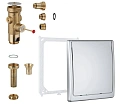 Смывное устройство для унитаза GROHE хром (42901000) Смывное устройство для унитаза GROHE хром (42901000)