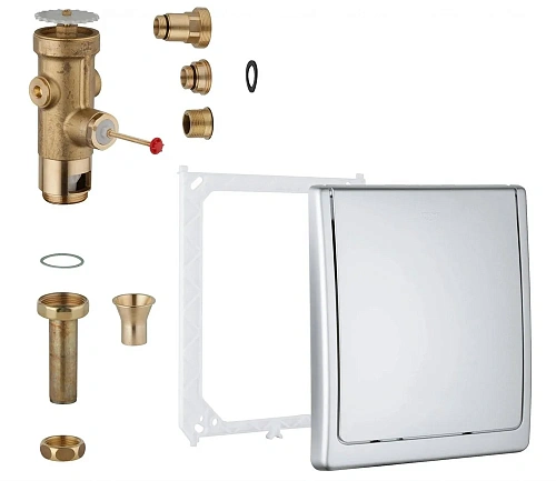 Смывное устройство для унитаза GROHE хром (42901000) Смывное устройство для унитаза GROHE хром (42901000)