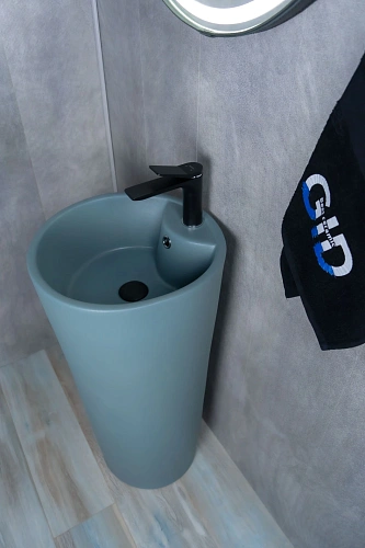 Раковина Gid Nb131gm 81116 напольная зеленая хаки 40x40x84 Раковина Gid Nb131gm 81116 напольная зеленая хаки 40x40x84