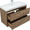 Тумба под раковину Aquanet Милан 100 дуб рустикальный 00336380 подвесная Тумба под раковину Aquanet Милан 100 дуб рустикальный 00336380 подвесная