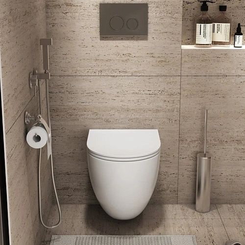 Унитаз подвесной GROSSMAN GR-4411SQC 520x360x400, безободковый, смыв торнадо бесшумный с сиденьем Унитаз подвесной GROSSMAN GR-4411SQC 520x360x400, безободковый, смыв торнадо бесшумный с сиденьем