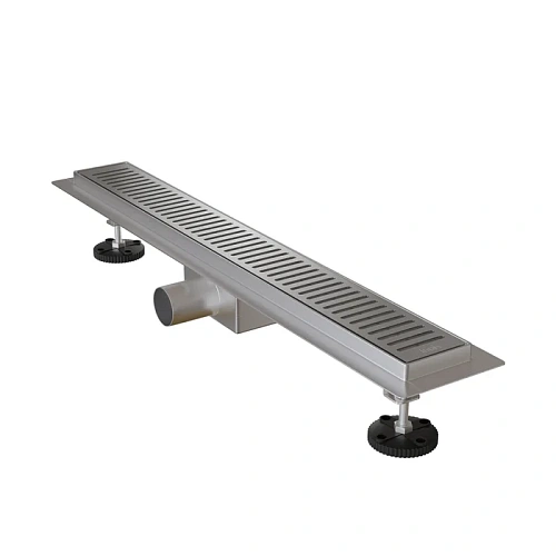 Душевой лоток IDDIS (975A6SB10DZ) горизонтальный выпуск, комбинированный затвор, перфорированная решетка, 600мм, хром Душевой лоток IDDIS (975A6SB10DZ) горизонтальный выпуск, комбинированный затвор, перфорированная решетка, 600мм, хром