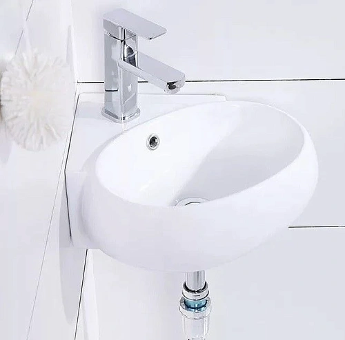 Раковина CeramaLux 9359 подвесная, белый Раковина CeramaLux 9359 подвесная, белый