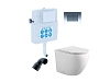 Комплект унитаза SET BW AQUATEK ЕВРОПА-010 3в1 с инсталляцией, клавишей смыва и сиденьем микролифт