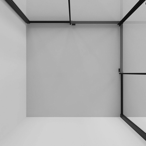 Душевой уголок Niagara Nova NG-6822-34BLACK (80x80x195) квадратная, раздвижная, черный матов, стекло прозрачное Душевой уголок Niagara Nova NG-6822-34BLACK (80x80x195) квадратная, раздвижная, черный матов, стекло прозрачное