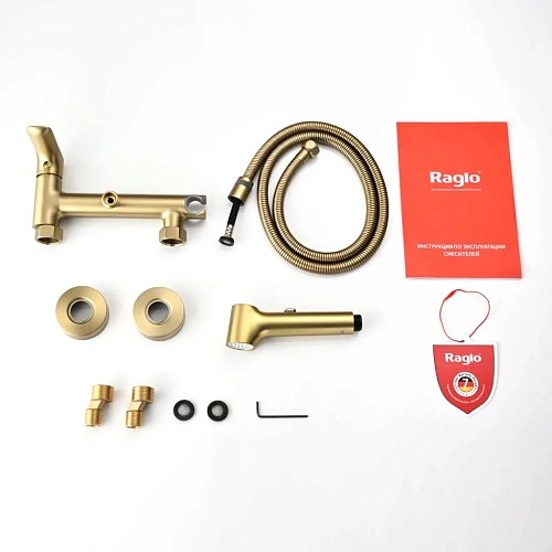 Гигиенический душ Raglo R03.51.03, золотой сатин Гигиенический душ Raglo R03.51.03, золотой сатин