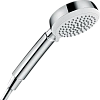 Душевая лейка Hansgrohe Crometta 100 Vario 26834400, белый/хром