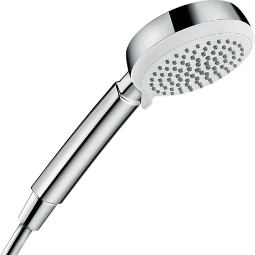 Душевая лейка Hansgrohe Crometta 100 Vario 26834400, белый/хром Душевая лейка Hansgrohe Crometta 100 Vario 26834400, белый/хром