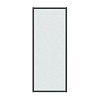 Картинка анонса товара «боковая стенка grossman style 200.k33.05.70.21.02 (70x195) черный матовый, стекло шиншилла»