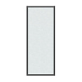 Детальная картинка товара «боковая стенка grossman style 200.k33.05.90.21.02 (90x195) черный матовый, стекло шиншилла»