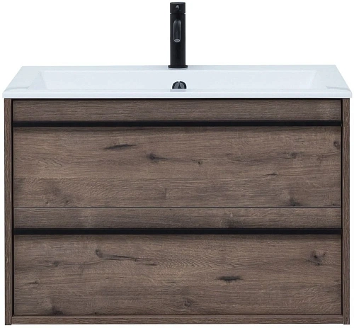 Тумба под раковину Aquanet Lino 80 Дуб Веллингтон 00253912 Тумба под раковину Aquanet Lino 80 Дуб Веллингтон 00253912