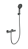 Смеситель для душа Wonzon &amp; Woghand с термостатом, темный графит (WW-B2003-A-BGG)