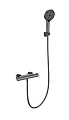 Смеситель для душа Wonzon & Woghand с термостатом, темный графит (WW-B2003-A-BGG) Смеситель для душа Wonzon & Woghand с термостатом, темный графит (WW-B2003-A-BGG)