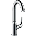 Смеситель для раковины Hansgrohe Novus 240, без сливного гарнитура, поворотный излив 120° 71128000, Смеситель для раковины Hansgrohe Novus 240, без сливного гарнитура, поворотный излив 120° 71128000,