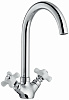 Картинка анонса товара «смеситель для кухни haiba hb4118, хром»
