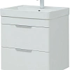 Тумба под раковину Aquanet Ирис new 60 белый глянец (2 ящика) 00310144 Тумба под раковину Aquanet Ирис new 60 белый глянец (2 ящика) 00310144