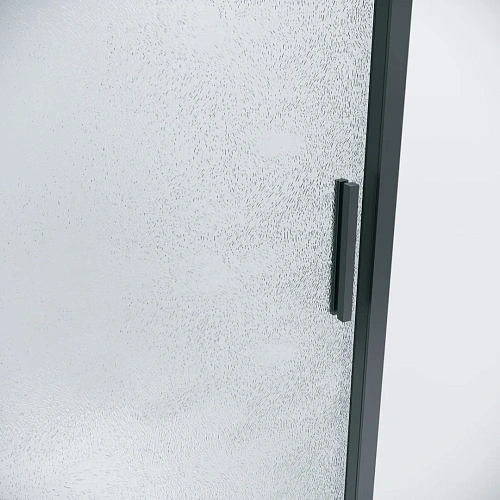 Душевая дверь GROSSMAN Style 100.K33.05.110.21.02 (110x195) черный матовый, стекло шиншилла Душевая дверь GROSSMAN Style 100.K33.05.110.21.02 (110x195) черный матовый, стекло шиншилла