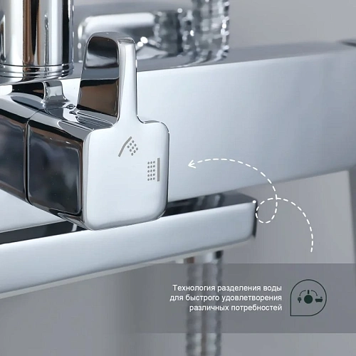 Душевая система Splenka S02.24, хром Душевая система Splenka S02.24, хром