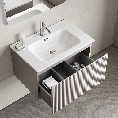 Тумба под раковину SANCOS Snob SNR1.070SM R 1.0 690х445х406 Doha Soft подвесная Тумба под раковину SANCOS Snob SNR1.070SM R 1.0 690х445х406 Doha Soft подвесная